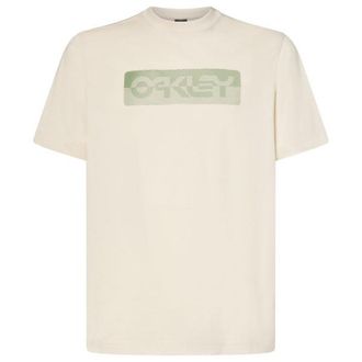 Oakley Duality B1B Tee T-Shirt f&uuml;r Herren | wei&szlig;/beige