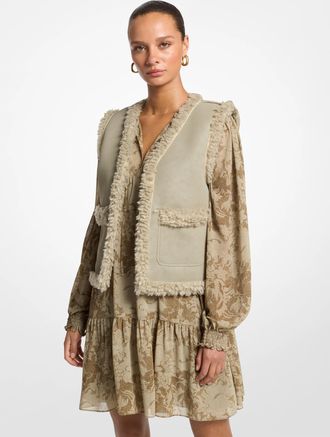Michael Kors Faux Shearling Vest