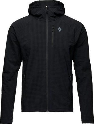 Black Diamond Coefficient Storm Full Zip Hoody Fleecejacke f&uuml;r Herren | schwarz
