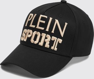 Plein Sport Cappello in cotone con logo ricamato