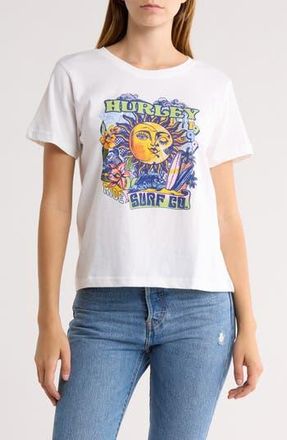 Hurley Along For the Ride Graphic T-Shirt in White at Nordstrom Rack, Size X-Large