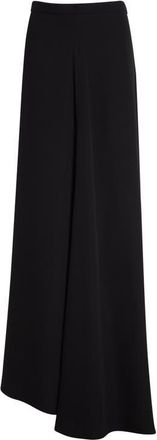 Valentino Silk Cady Couture Skirt in Black at Nordstrom, Size 6 Us