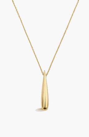 Yoj Eos Teardrop Necklace in Gold at Nordstrom