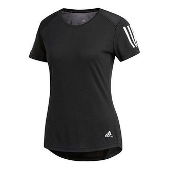 adidas (WMNS) adidas OWN THE RUN TEE Running Short-sleeve Tee Black DQ2618