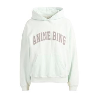 Anine Bing Hoodies, female, Green, Size: XS Harvey Hoodie