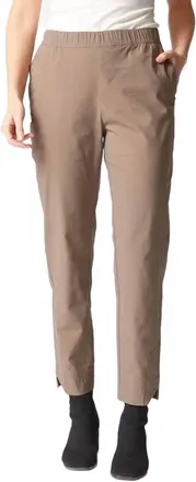 Habitat Straight Ankle Pant In Truffle