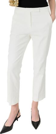 Gerard Darel Auria Straight Leg Pants in Ecru at Nordstrom, Size 12
