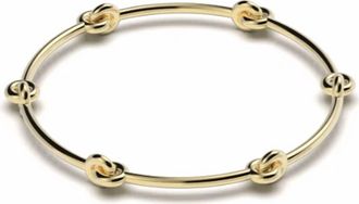 UNCOMMON MATTERS Womens Knot Infinity Collier Necklace In Gold