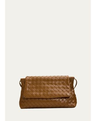 Bottega Veneta Giorno Leather Drawstring Shoulder Bag