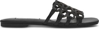 Steve Madden Lotus-CN Sandal BLACK LEATHER