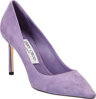 Jimmy Choo London Romy 85 Suede Pump