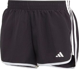 adidas (WMNS) adidas Marathon 20 Running Shorts Asia Sizing Black White IC5184
