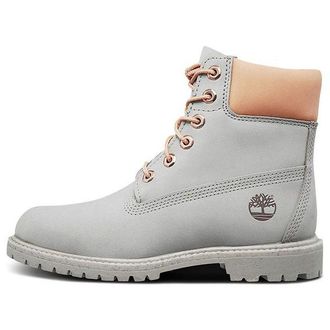 Timberland (WMNS) Timberland 6-Inch Premium Leather Boots Light Grey A1W16W