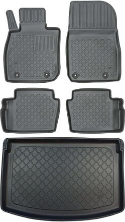 OEM Mazda Cx-3 Suv Desde Junio De 2015. Juego De Alfombrillas Para Coche Y Maletero