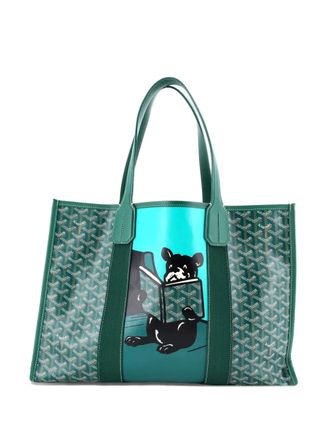 Goyard Villette Printed Coated Canvas MM tote bag - women - Fabric - One Size - Green