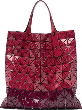 Bao Bao Issey Miyake geometric-pattern tote bag - Red