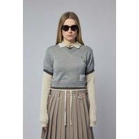 Miharayasuhiro Triple Layered Knit Pullover