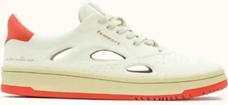 Foamers Womens Icon Sneaker In Red/white