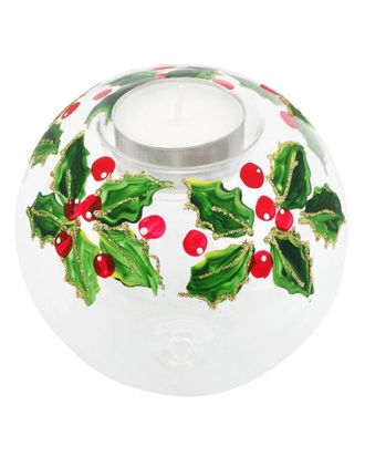 Vietri Vietri Illuminare Holly Votive With $8 Credit