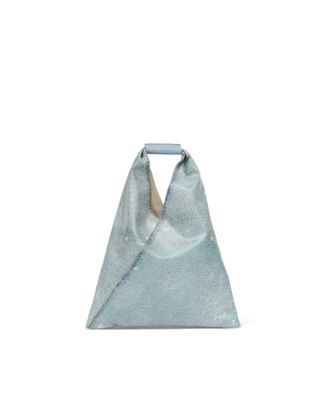 Maison Margiela Sculptural Bleached Denim Tote Bag with Transformable Design