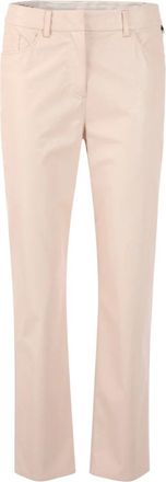 Marc Cain Fyli Broek - Dames - Broeken - Roze - Maat: 3XL Viscose