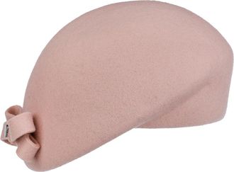 Lierys Baske Wollfilz Bow Detail Made in Italy Women Autumn Winter Rose One Size