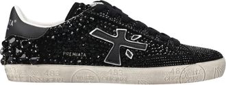 Premiata Stevend Sneakers - Dames - Sneakers - Zwart - 37 EU - Leer - Schoenen