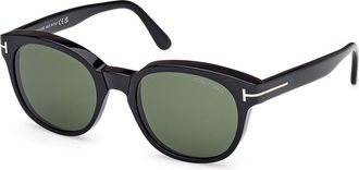 Tom Ford FT1180 MERT 01N Mens Sunglasses Size 53