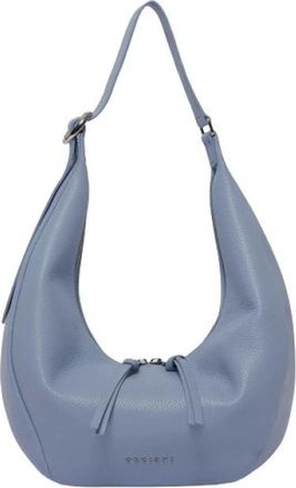 Orciani Schoudertas - Dames - Schoudertassen - Blauw - ONE Size - Leer - Tassen