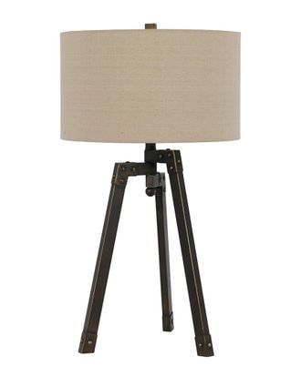 Cal Lighting Calighting Tripod Table Lamp