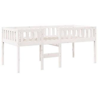 Berkfield Home Durable Childrens Bed without Mattress White 90x190 cm Solid Woo