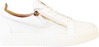 Giuseppe Zanotti Frankie Sneakers - Heren - Sneakers - Wit - 44 EU - Leer - Schoenen