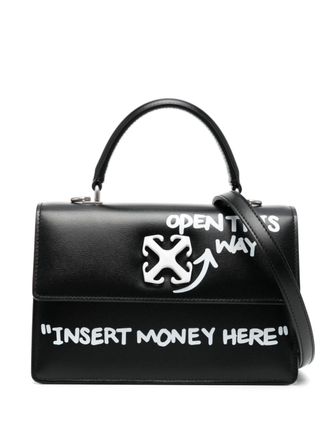 Off-white Borsa tote Jitney 1.4 - Nero