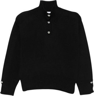 Alpha Studio AD 8111H 2002 Maglione Girocollo - - Knitwear - Donna - Nero - M