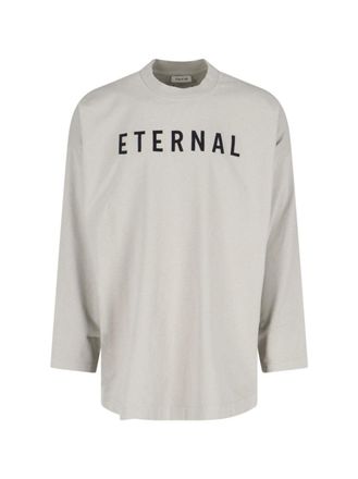 Fear of God Grey Long-Sleeved T-Shirt