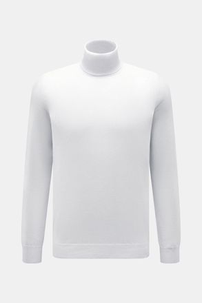 Braun Hamburg Men - Cashmere turtleneck jumper light grey