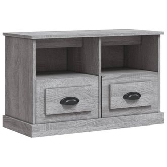vidaXL Vidaxl - Mueble Para Tv Madera Contrachapada Gris Sonoma 80x35x50 Cm