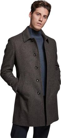 Luigi Bianchi Mantova Uomo, Cappotti, Marrone, M, new