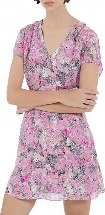 The Kooples Paisley Flowers Dress In Pin01