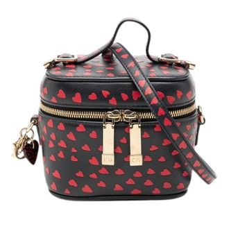Dior Pre-owned Micro Lady Vanity Case - Dames - Pre-owned - Veelkleurig - Maat: ONE Size Leer