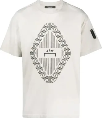 A-Cold-Wall* Gradient T-shirt White ACWMTS133-LGGR