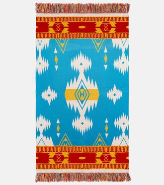 Alanui Icon jacquard wool throw