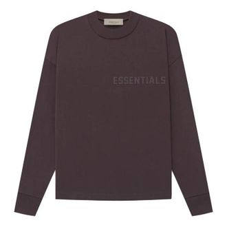 Fear of God Long-Sleeve Tee Plum FOG-SS23-077
