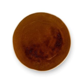 Medard De Noblat 6 plato de postre Gres Ocre