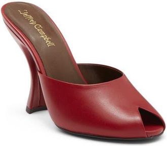 Jeffrey Campbell Fresa Peep Toe Sandal in Red at Nordstrom, Size 8.5