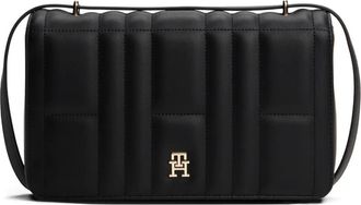Tommy Hilfiger Borsa a spalla trapuntata - Nero