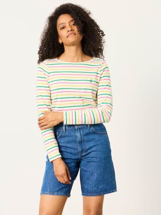 Fat Face FatFace T Shirt in Multi Embroidered