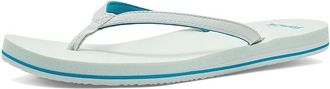 Sanuk Yoga Joy II Womens Sandals Spa Blue : 10 B - Medium, Leather/Rubber
