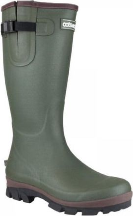 Cotswold Grange Neoprene Mens Wellington Boots (Green) - Size UK 4