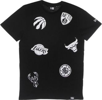 New Era Hombre, Camisetas, Negro, Talla: S